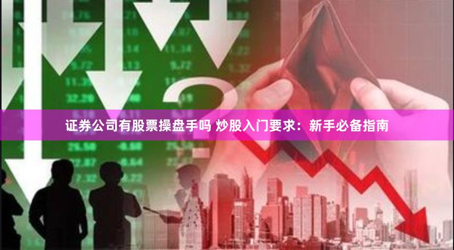 证券公司有股票操盘手吗 炒股入门要求：新手必备指南